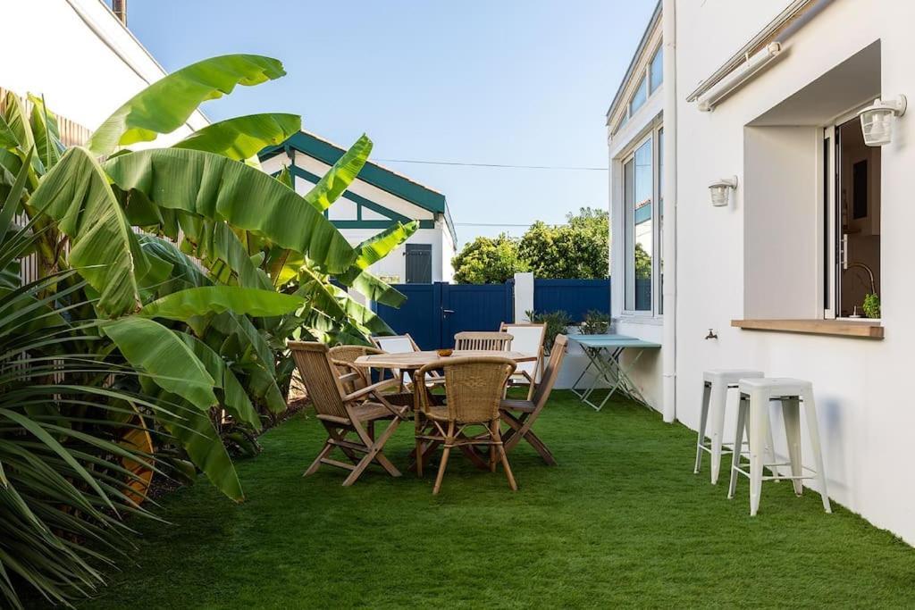 Beautiful Beach House In Front Of The Ocean Biarritz Esterno foto