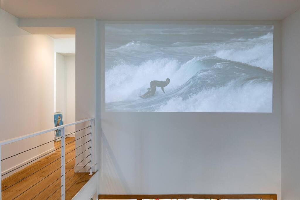 Beautiful Beach House In Front Of The Ocean Biarritz Esterno foto