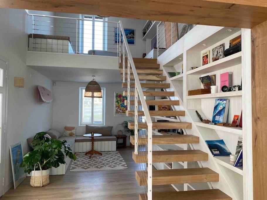 Beautiful Beach House In Front Of The Ocean Biarritz Esterno foto